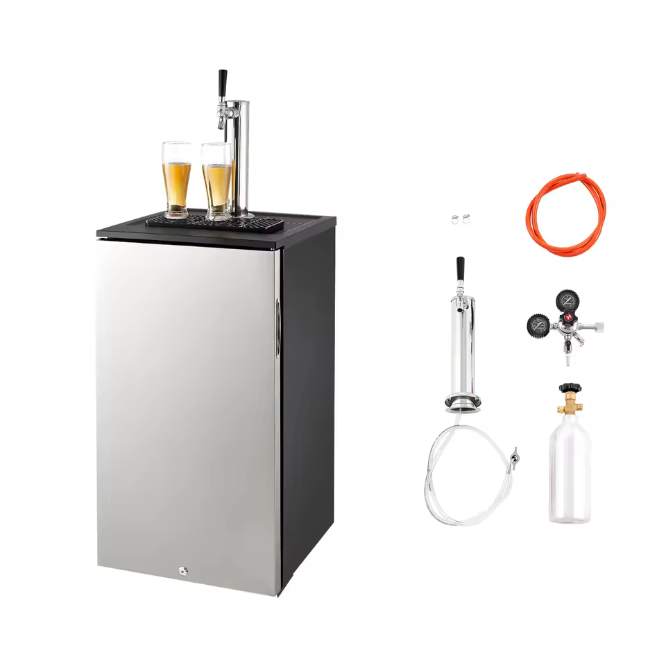 Commercial Single-Tap Draft Beer Kegerator (92L)